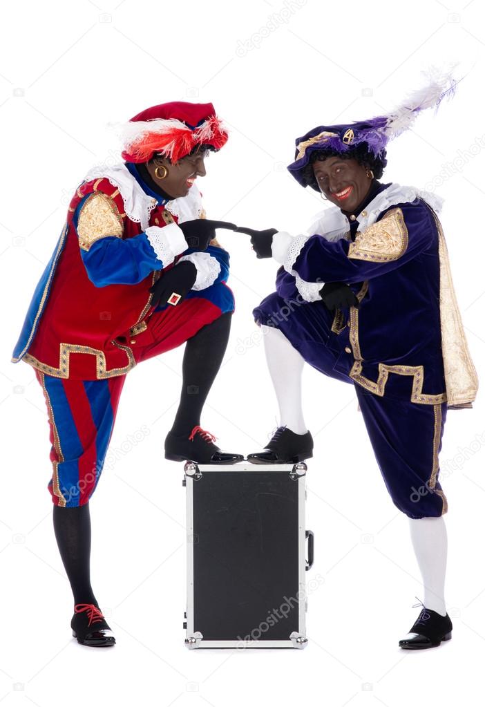 Zwarte Piet and his co-worker