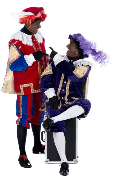 Retrato de Zwarte Piet — Foto de Stock