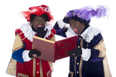 Zwarte Pınar ve sinterklaas kitabı