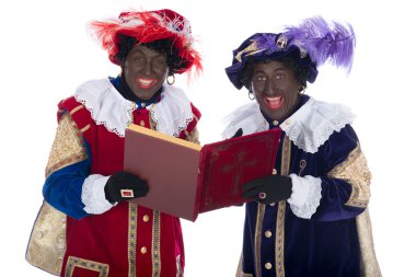 Zwarte Pınar ve sinterklaas kitabı