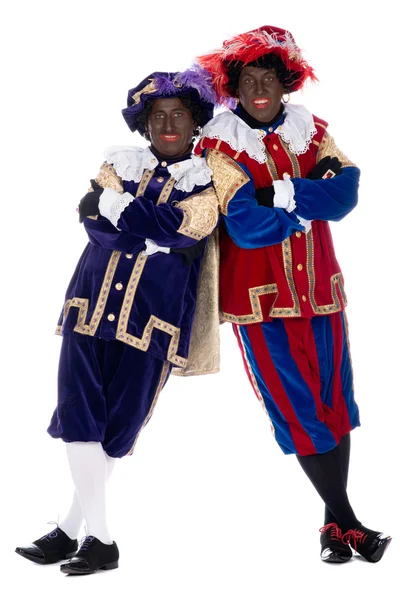 Portræt af Zwarte Piet - Stock-foto