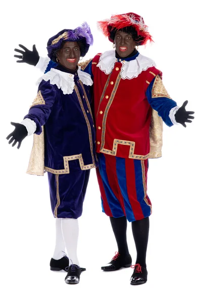 Retrato de Zwarte Piet — Fotografia de Stock