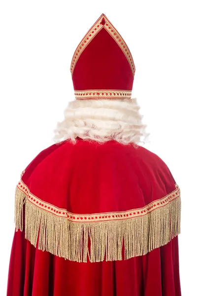 Sinterklaas from the back — Stock Photo, Image