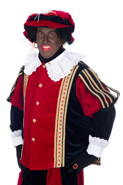 Zwarte Piet portréja — Stock Fotó