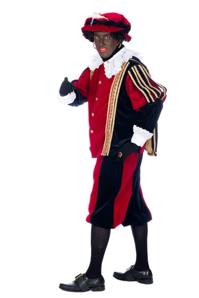 Portrait of Zwarte Piet — Stock Photo, Image