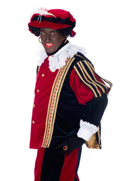 Retrato de Zwarte Piet — Foto de Stock