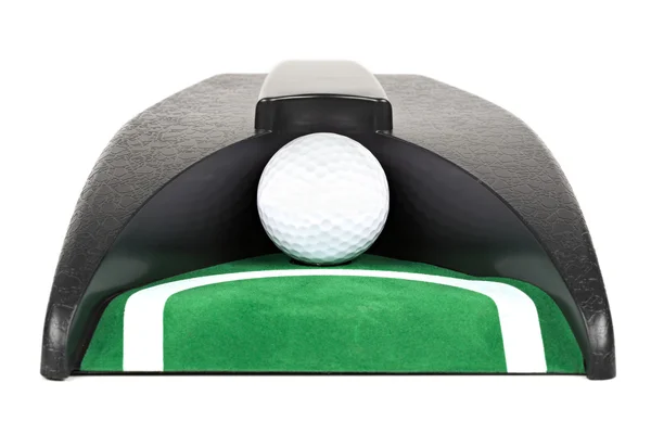 Machine automatique de retour de putt de balle de golf avec balle de golf — Photo