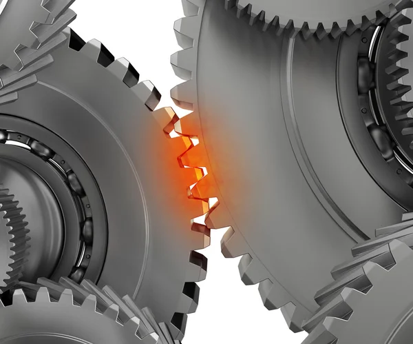 fazla yüklenmiş bir mekanizma