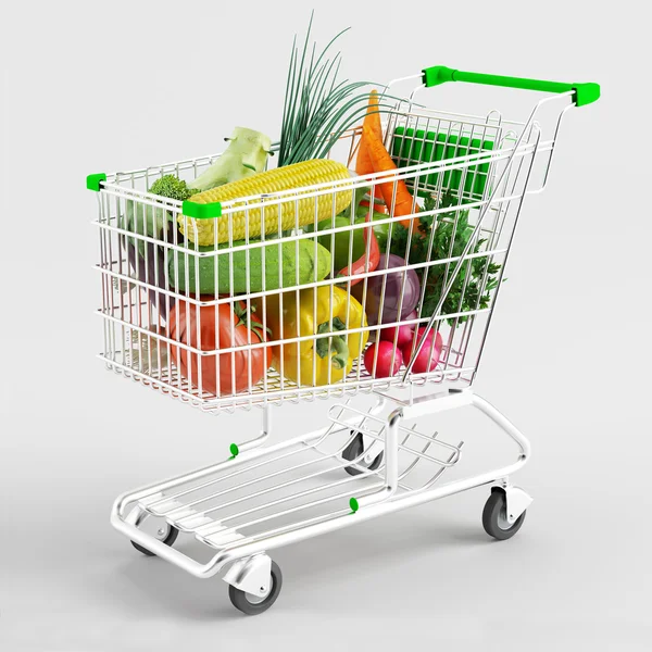 Compra de legumes — Fotografia de Stock