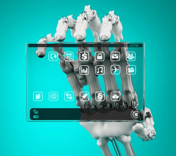 Concept mobiele computer — Stockfoto