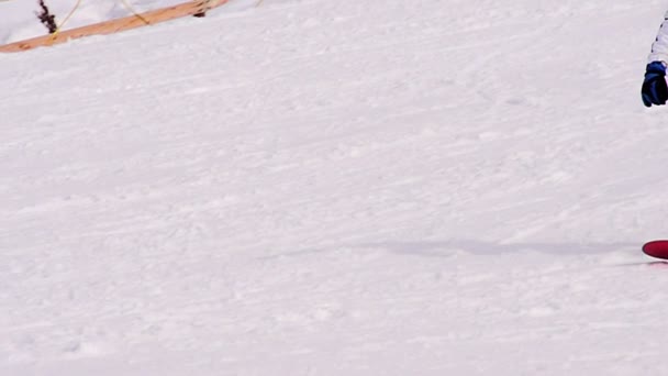 滑雪者 — 图库视频影像