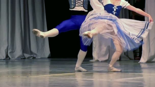 Pas de deux — Wideo stockowe