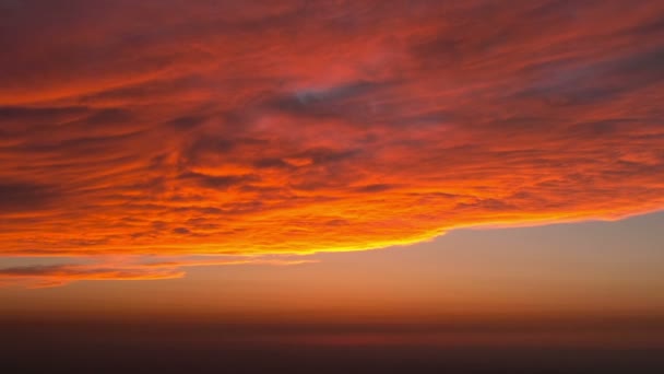 Nubes en Sanset — Vídeos de Stock