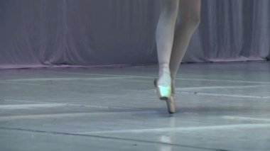 Sahne Alanı'nda balerin
