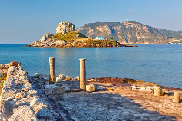 Αρχαία ερείπια στην Κω, Ελλάδα — Φωτογραφία Αρχείου
