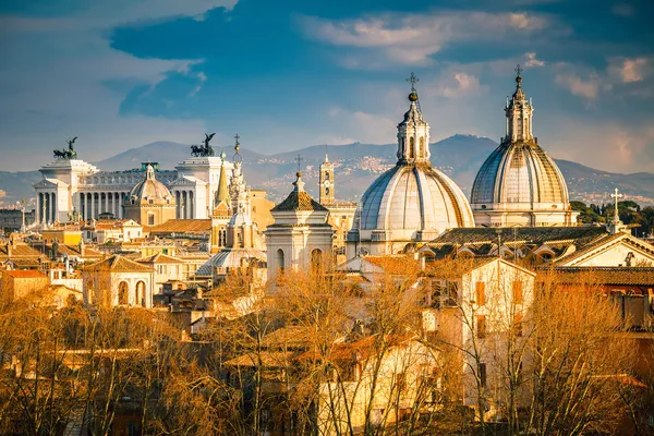 Vista aérea de roma — Foto de Stock