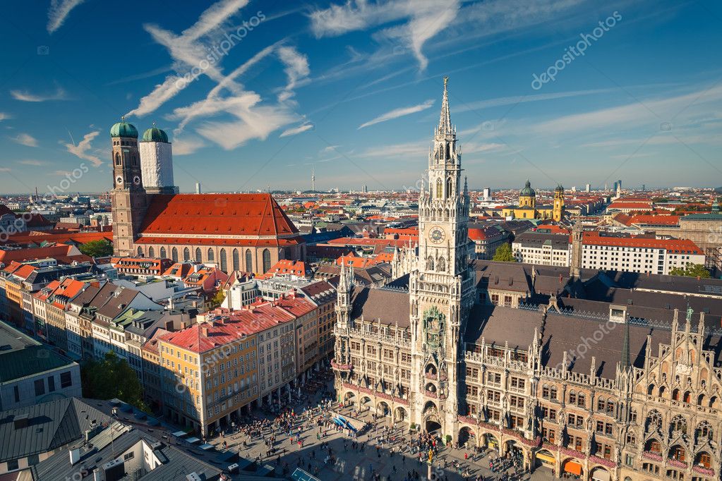 aerial view of munchen | 图库照片 08 sergey borisov #13608796