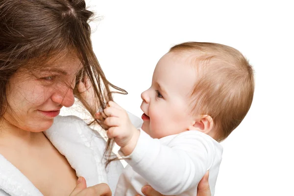 Madre con bambino — Foto Stock