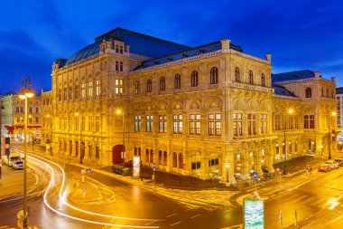 State Opera House, Vienna, Austria clipart