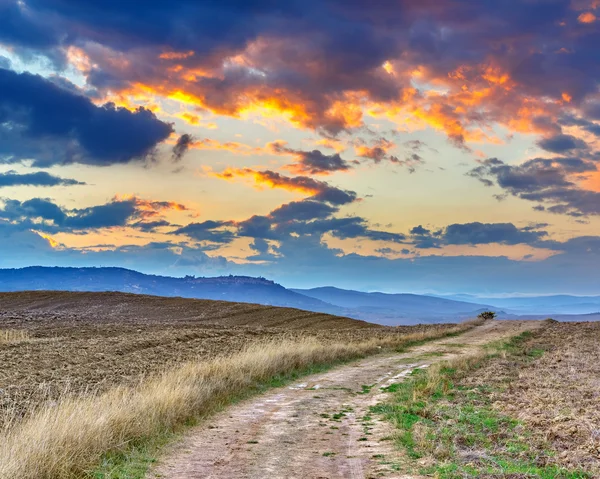 Landschap Toscane — Stockfoto