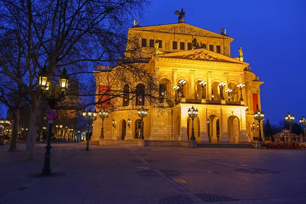 Alte Oper στη Φρανκφούρτη — Φωτογραφία Αρχείου