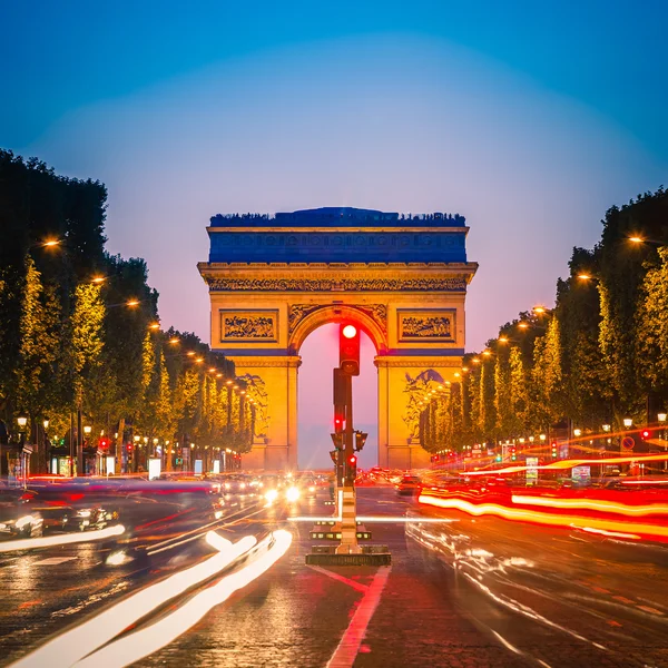 Тріумфальна арка, Париж — стокове фото