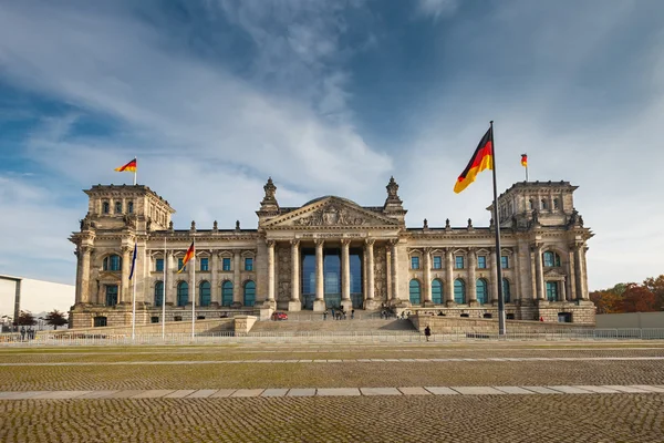 Reichstag w Berlinie — Zdjęcie stockowe