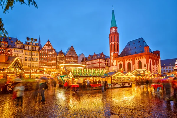 Christmas market in Frankfurt Stock Picture