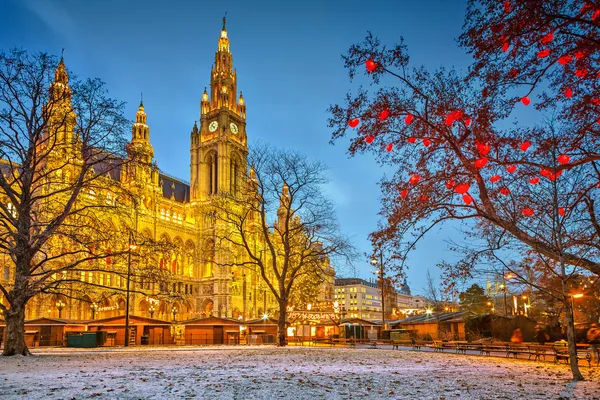Wiener Rathaus — Stockfoto
