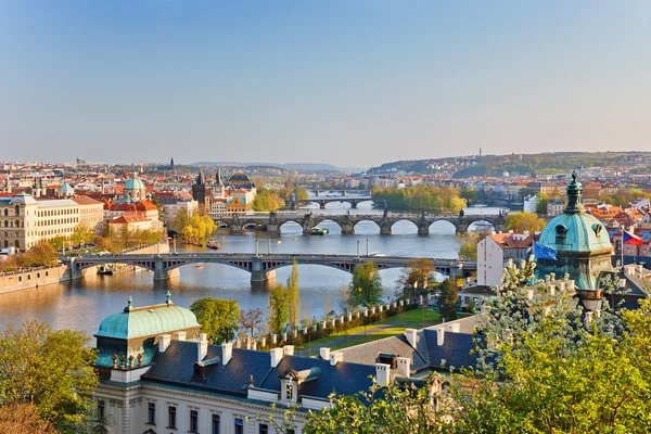 Praga al atardecer — Foto de Stock