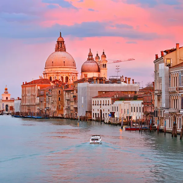 Grand Canal at sunset — Stock Photo, Image