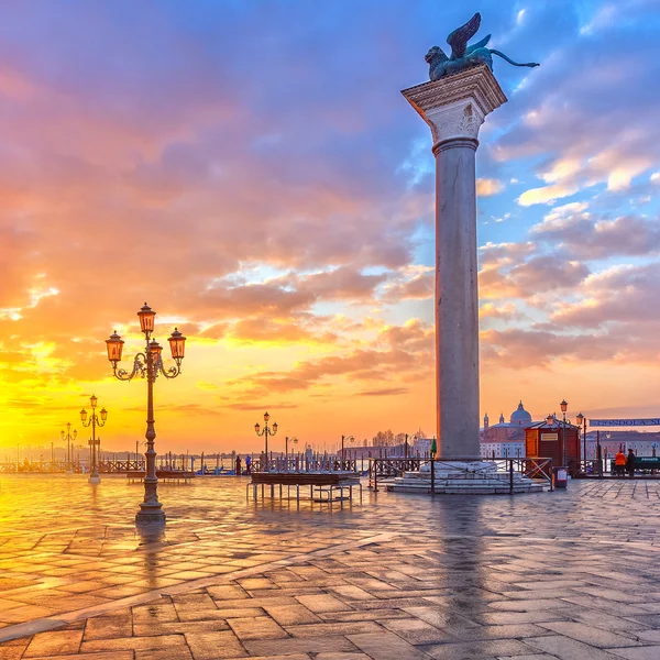 Soluppgång i Venedig — Stockfoto
