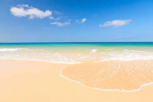 Ocean piękny plaża — Zdjęcie stockowe