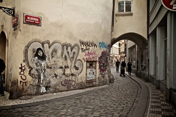 Прага днем — стоковое фото