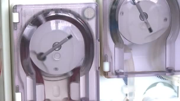 Artificial kidney (dialysis) — Stock Video