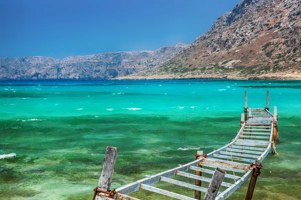 Balos Bay, Beton, Griechenland. — Stockfoto