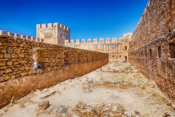 Frangokastello fortress in Crete — Stock Photo, Image
