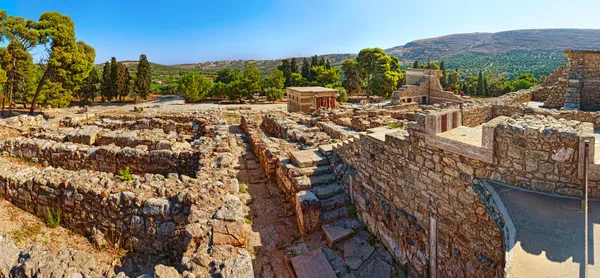 Ruins of Ancient Knossos Palace — Stock Photo, Image