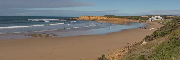 Torquay beach panorama — Stock Photo, Image