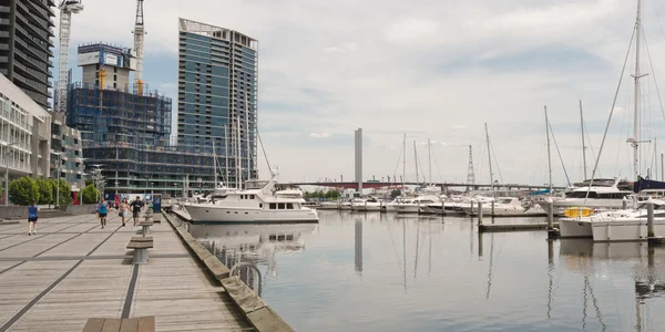 Docklands marina — Stock Photo, Image