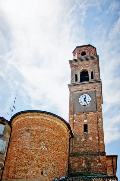 Kerk van campagnola emilia, ten noorden van Italië — Stockfoto
