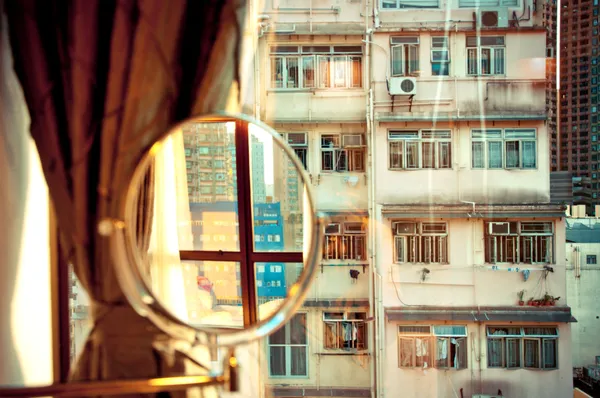 Budynki w Hongkongu — Zdjęcie stockowe