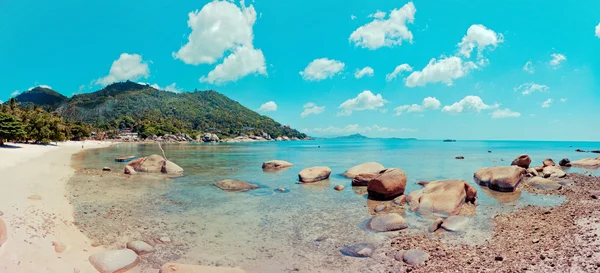 Crystal bay tropické pláži na ostrově koh samui, Thajsko — Stock fotografie