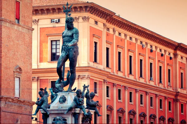Neptune Statue in Bologna, Italy — Stock Photo, Image