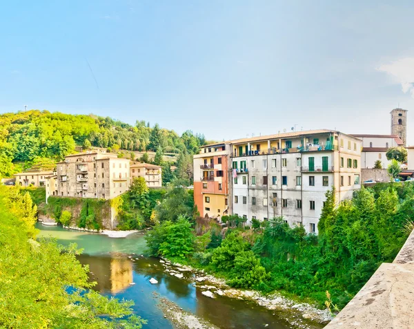 Castelnovo garfagnana, Włochy — Zdjęcie stockowe