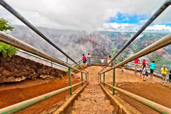 Canyon di Waimea a Kauai - Hawaii — Foto Stock