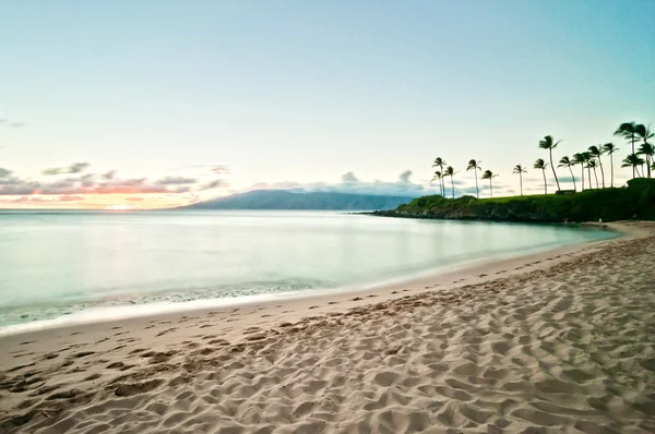 Пляжі Ка'анапалі, популярна туристична пам'ятка у Мауї, Гаваї — стокове фото