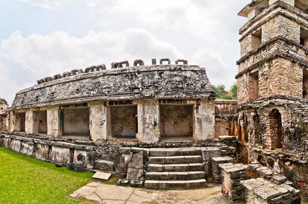Palenque ruins in Chiapas, Mexico