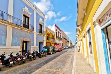 Campeche, Meksika için eski sömürge binaları