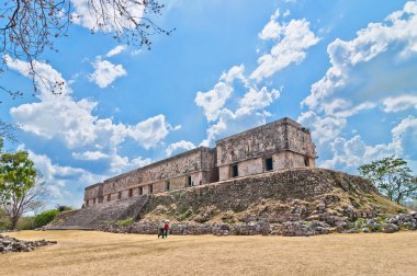 Uxmal Antik Maya şehri, yucatan, Meksika